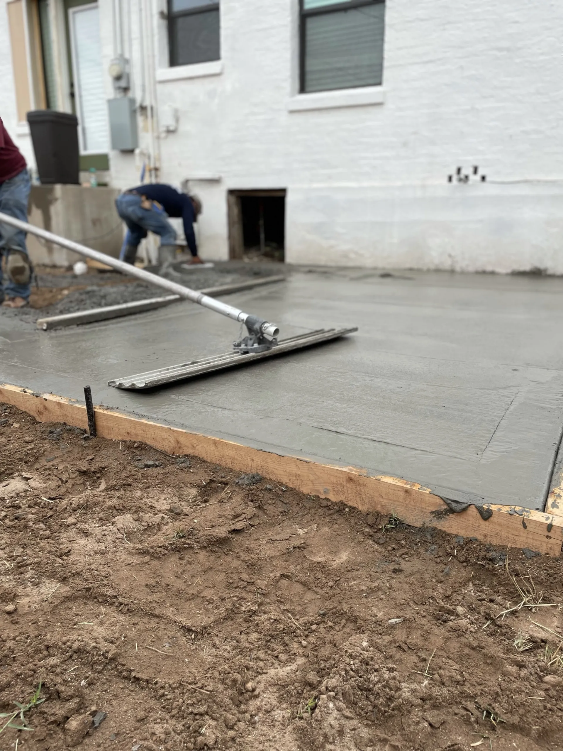 Xeriscaped backyard patio, Rose Gold Group El Paso